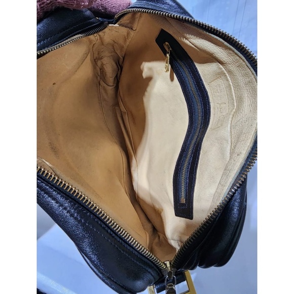 Authentic MCM Vintage Visetos Nylon Crossbody Bag Black - Picture 12 of 15